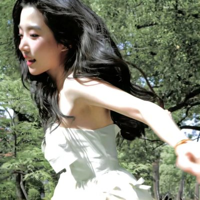 在池中